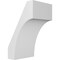 Ekena Millwork 5 1/2-in. W x 6-in. D x 10-in. H Westlake Architectural Grade PVC Knee Brace BRCP055X06X10WTL - alternate 1